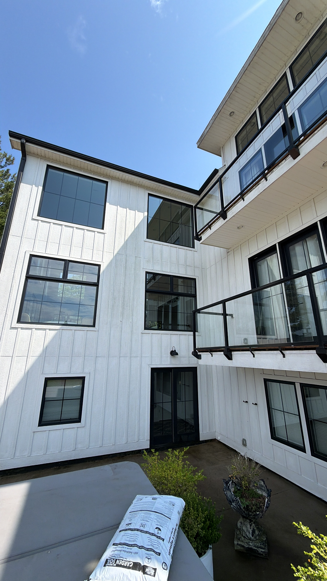 Modern home exterior